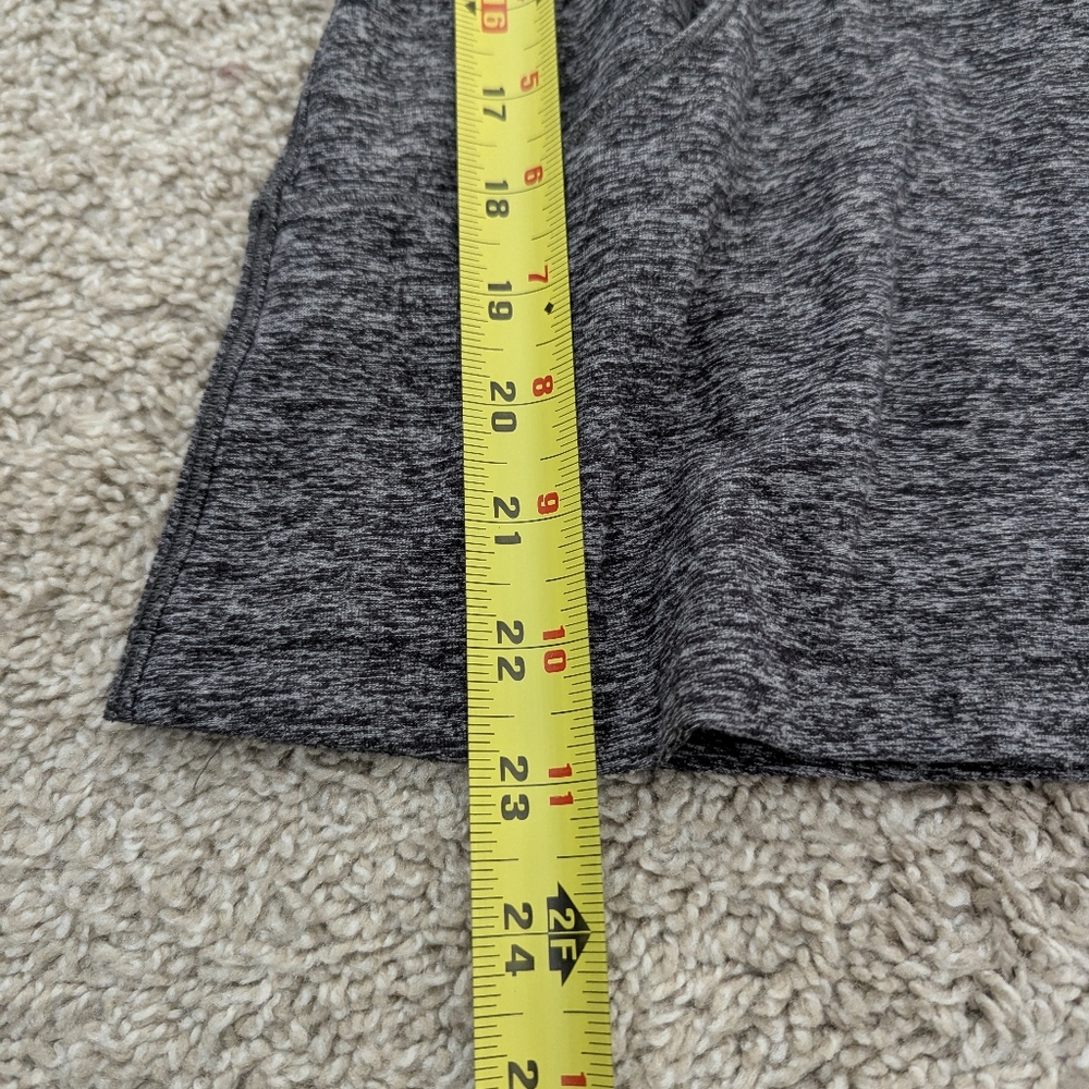 Lululemon On Repeat Rulu Hoodie Heathered Black Lightweight Soft Training - Picture 8 of 11